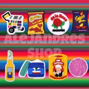 Mexican Shoe Croc Charms